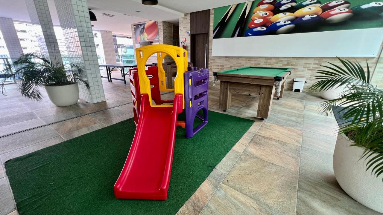 Edf Promenade - Apartamento Com 2 Quartos Climatizados A 150M Da Beira-Mar De Ponta Verde - Piscina, Academia, Sauna, Lavanderia, Home Cine, Churrasqueira, Salao De Jogos, Area Kids Maceió Exteriér fotografie